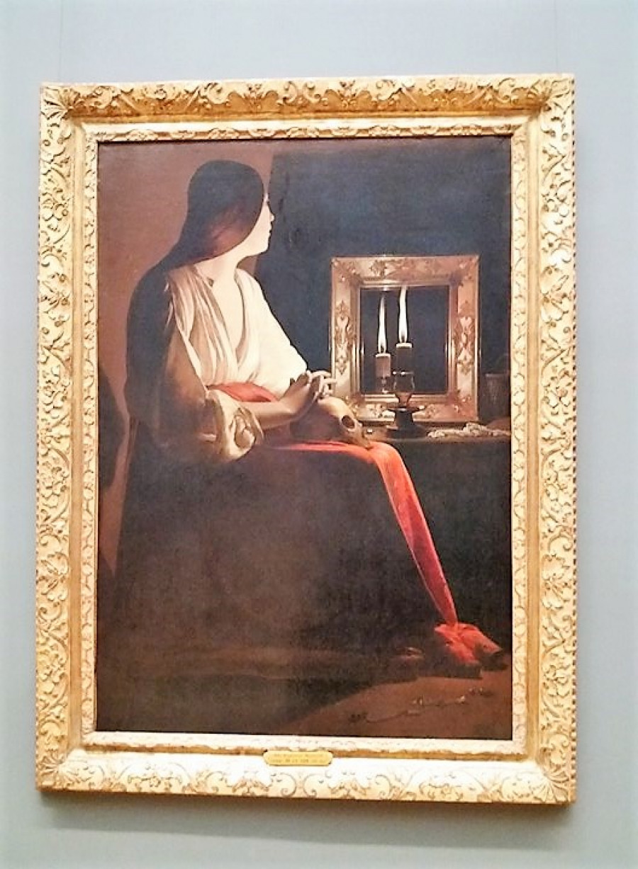 Magdalna na obraze, kter je soust sbrek Metropolitnho muzea v New Yorku