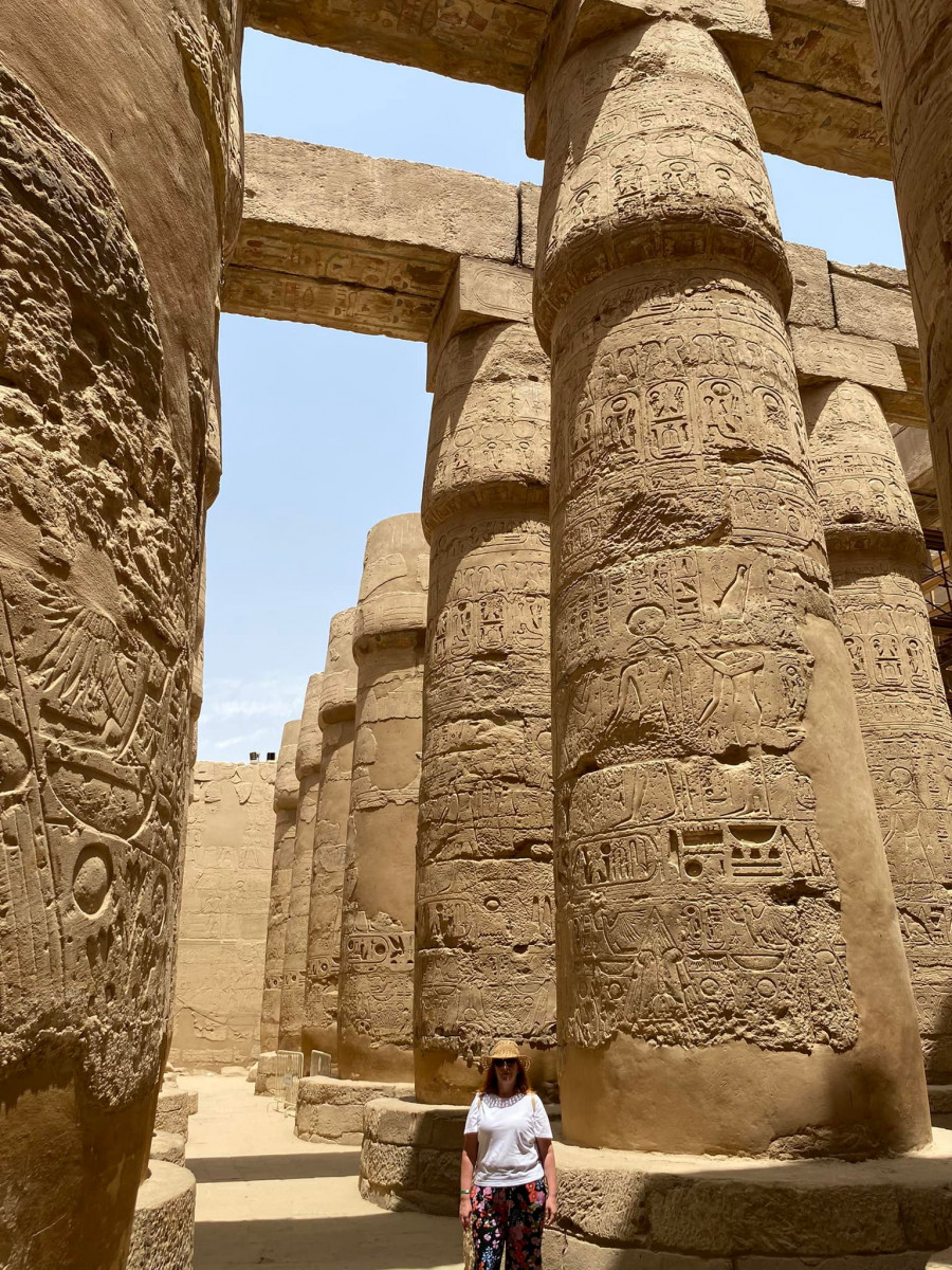 Slavn sloupov v Karnaku