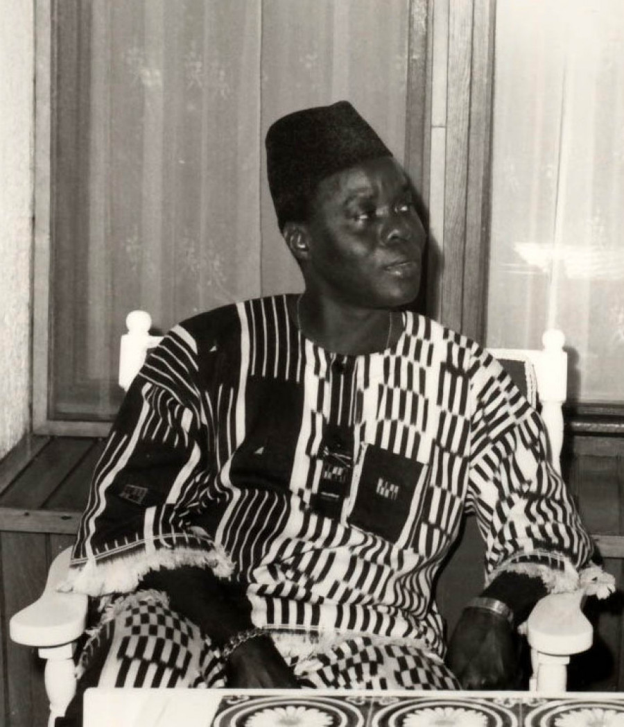 Beninsk prezident Mathieu Krkou v 70. letech