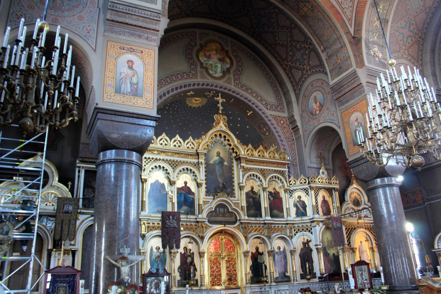 Uspenská katedrála - ikonostas