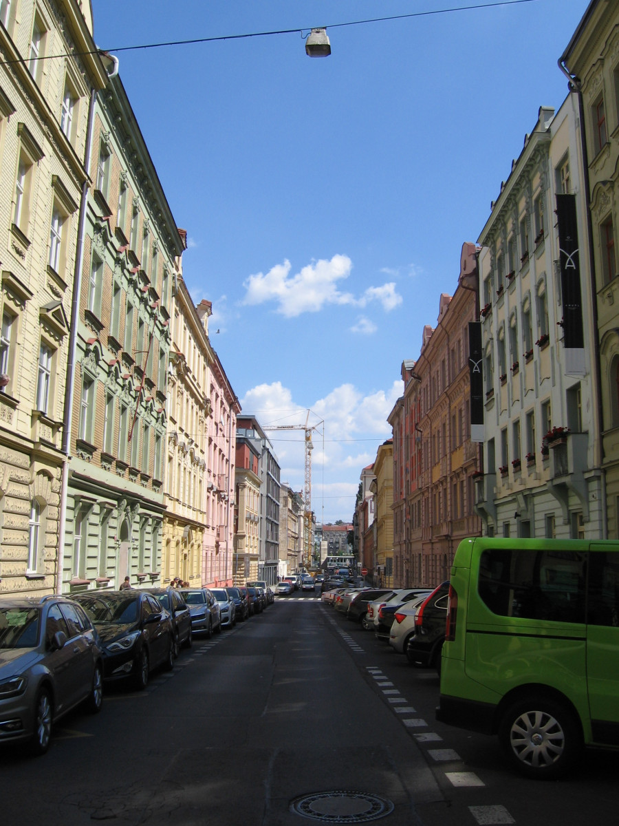 Ulice Jindřicha Plachty na pražském Smíchově