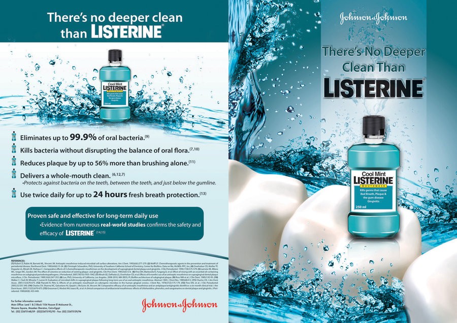 Reklama na Listerine