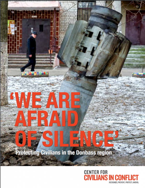 Zpráva americké neziskové organizace z roku 2016 zdokumentovala hrozby, kterým musí čelit civilisté na východě Ukrajiny