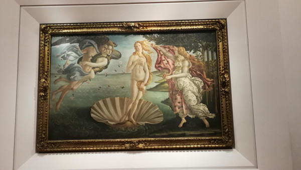 Galerie Uffizi, Zrození Venuše (Botticelli)