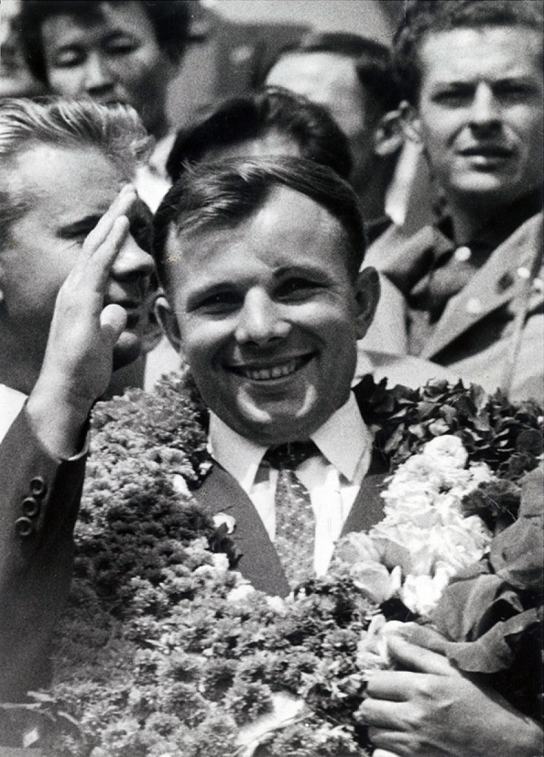 Sovětský kosmonaut Jurij Gagarin.