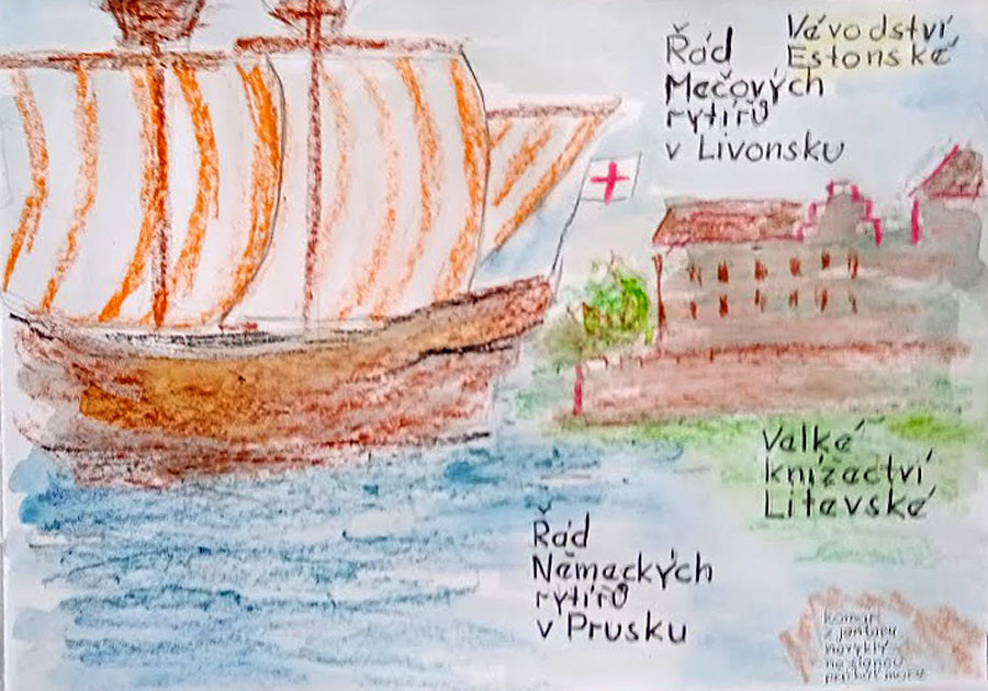 hrad Krlovec a d nmeckch ryt v Prusch (obdobn d meovch brat) mll ve XIII. zem v Litv